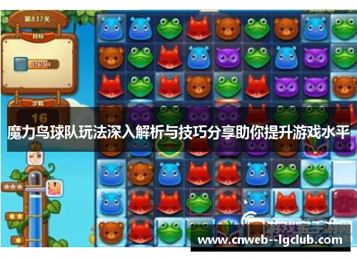 魔力鸟球队玩法深入解析与技巧分享助你提升游戏水平